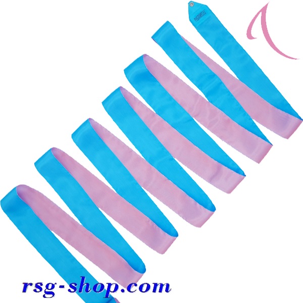 Doppeltes Trainingsband Pastorelli 5m col. Pink-Sky Blue Art. 06003